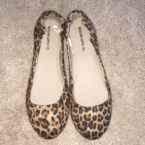 Cheetah Print Flats